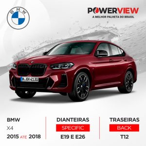 Palhetas X4 2015 a 2018 Power View Original